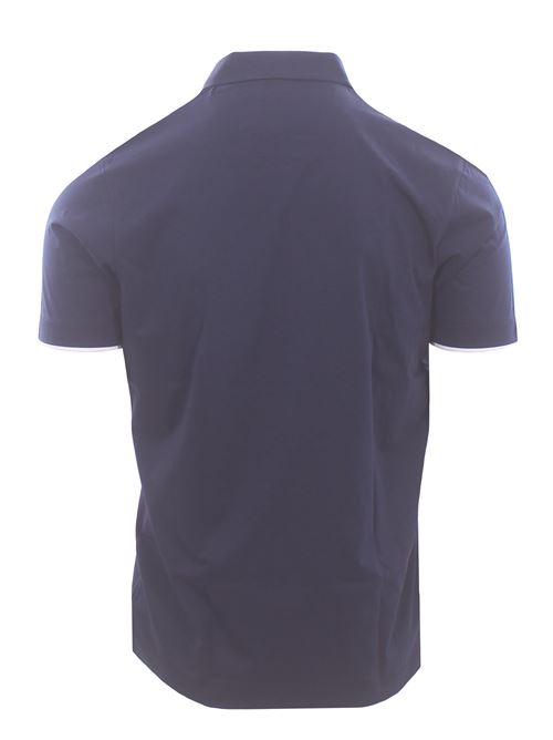 cotton jersey polo with zip MARTIN ZELO | MZ26/01FL02